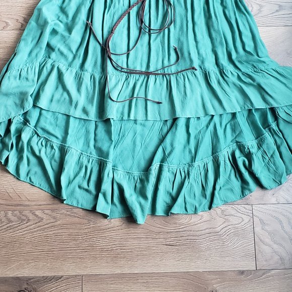 Rodeo Time! western Women's Strapless Summer Dress. - Picture 5 of 12